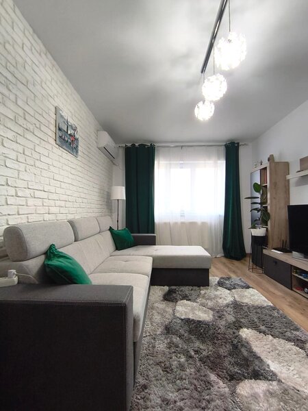 Bragadiru, apartament 2 camere, prima inchiriere, 450 eur.